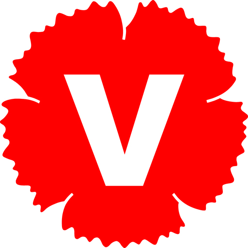 Vänsterpartiets logotyp
