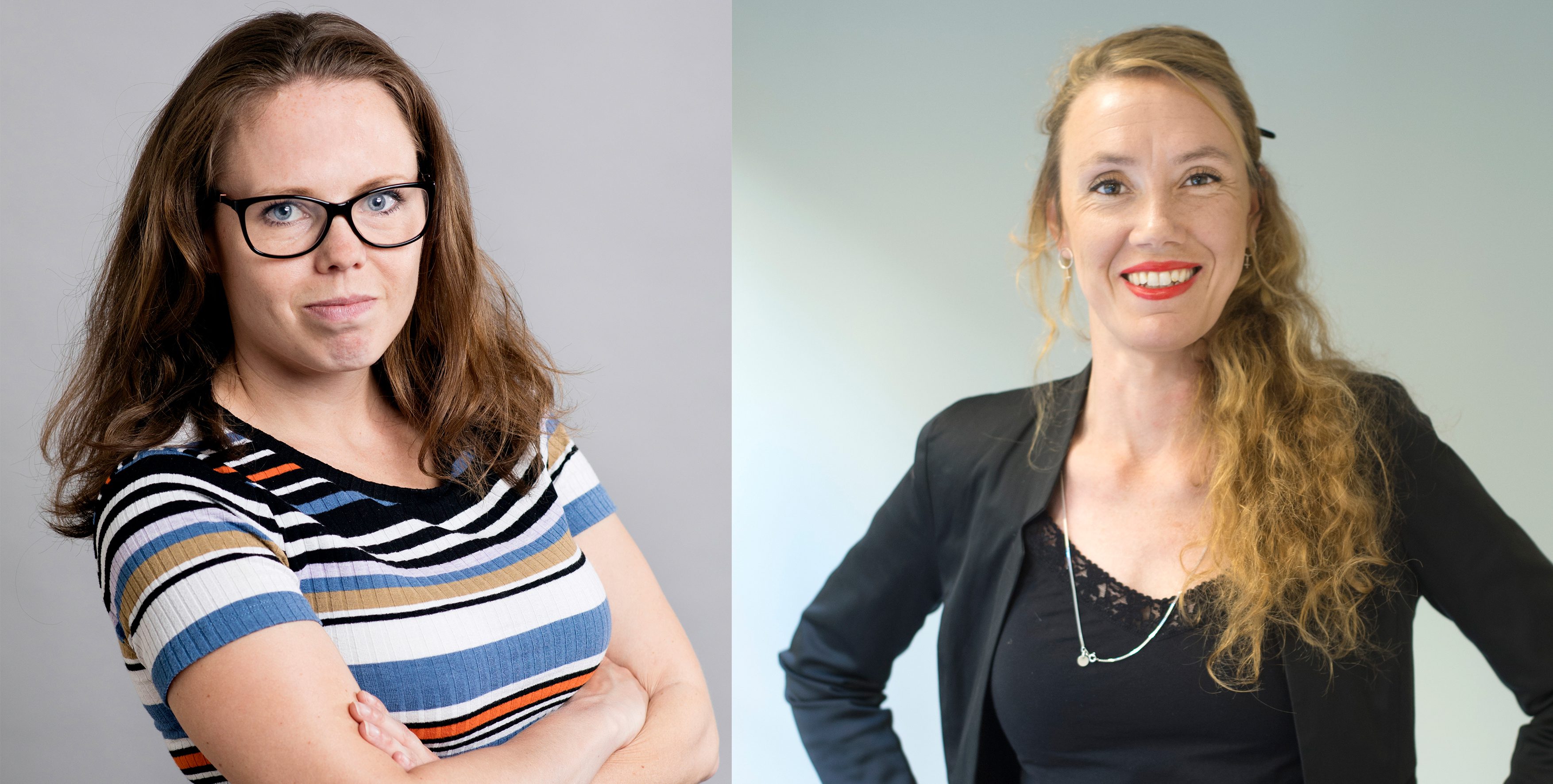 Alexandra Mattson Åkerström och Maj Karlsson